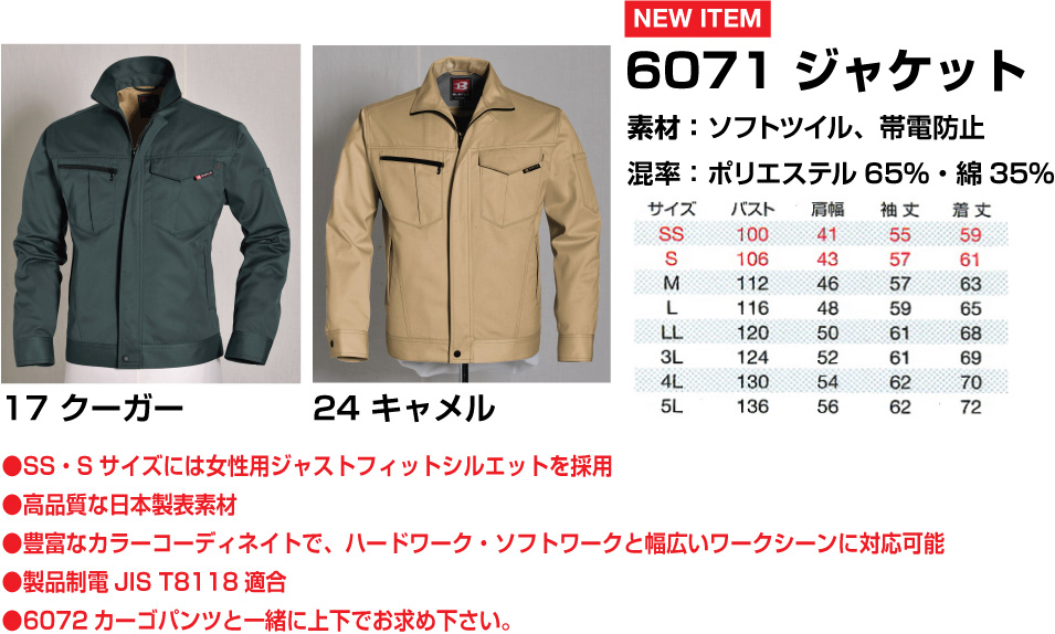 6071ジャケット